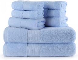 Bath Towel,100% Cotton Towel Set Absorbent Terry Bath Towel for Adults 2 Luxury Large Bath Towels,2 Hand Towels,4 Face Towels (Pack of 8),Dark Gray,8pcs Towels Set