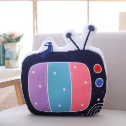 Beautiful Cat/Rabbit/TV/Crown Plush Pillows Soft Stuffed Cartoon All Kinds of Cushions Sofa Decoration Toys Girls Kids Gifts