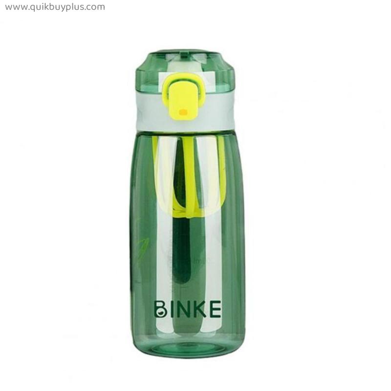 Bicycle Water Bottle 650ml Sport Water Bottle No Odor Water Leak Proof Creative Useful Water Kettle for Outdoor