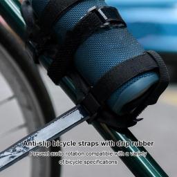 Bike Water Bottle Holder Bluetooth-compatible Speaker Kettle Adjustable Fixing Nylon Strap Belts Cycling Accessory