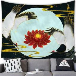 Black Bedroom Decor Chinese Style Tapestry Wall Hanging Chinese Style Decor Tapestry Wall Hanging China Party Home Decoration Background Tapestry 200*150cm