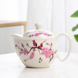 Blue And White Porcelain Tea Pot,Exquisite Ceramic Teapot Kettle,Kung Fu Tea Set,Porcelain Teaware Flower Tea Pot
