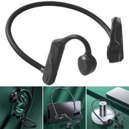 Bluetooth Bone Conduction Headphones IPX5 Waterproof Wireless Headphone Stereo Sports Earphone for Gym Hiking Jogging Home Sport