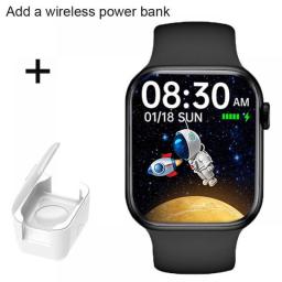 CHYCET Smart Watch Watches 1.9inch NFC Smartwatch Men Women Calling Heart Rate Detection Wireless Charging + Wireless Power Bank