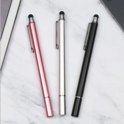 Capacitive Pen High-precision Mobile Phone Tablet Universal Touch Screen Pen Disc Point Stylus-white
