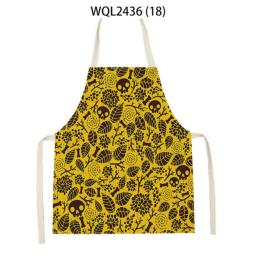 Cartoon Vegetables Onion Carrots Adult Kids Bib Family Cooking Bakery Shop Cleaning Apron Kitchen Accessories 68*55cm Delantal