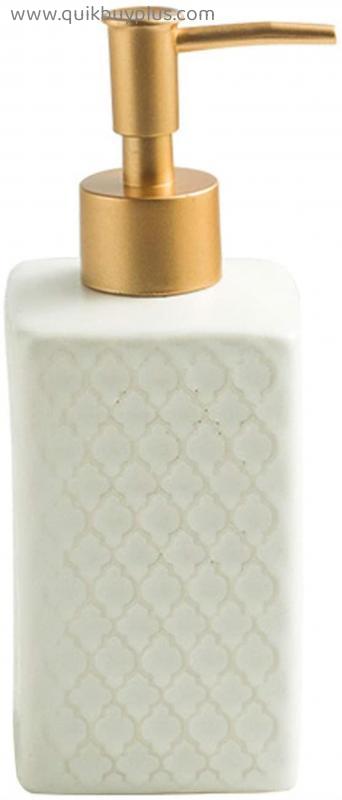 Ceramic Bathroom Soap Dispenser,lotion Bottle,Ceramic Pump Bottle,empty Pump Dispenser Bottles,soap Pump Dispenser,360ml