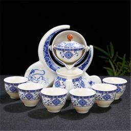 Chinese Portable Tea Set Ceramic Outdoor Travel Afternoon Teapot Set Pottery Porcelain Tea Cup Set Tea Set