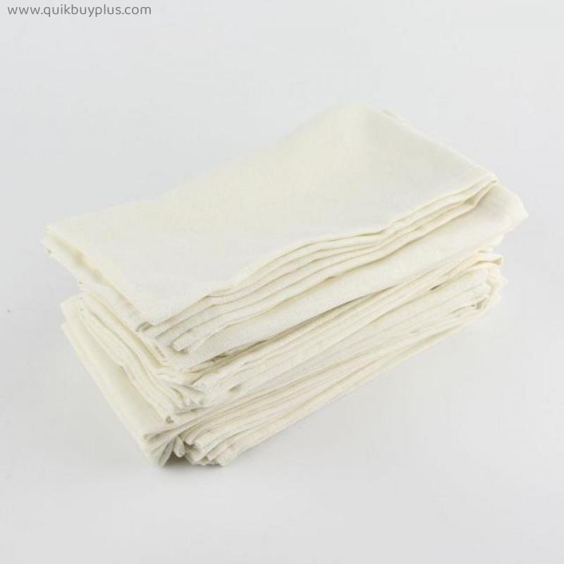 Cloth Linen Cotton Napkins Set Of 12 Pcs Placemat Heat Insulation Mat Dining Table Cloth Table Napkin Fabric Placemats