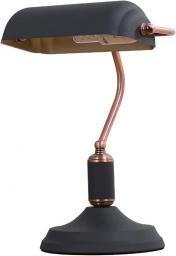 Cocostor Art Deco Table Lamps Antique Bankers Lamp Classic Desk Lamp with Wrought Iron Shade Adjustable Bedside Reading Lamp Vintage Table Lamp (Size : 27 * 34 * 18cm)