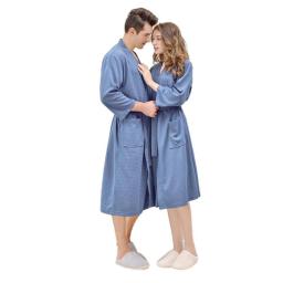 Couple Long Bathrobe Shower Pajamas Cardigan Homewear Bathrobe Bathrobe Long Pajamas