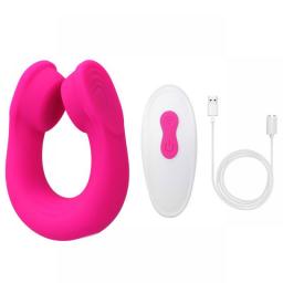 Couple Vibrator for Penis Clitoral Stimulation Sex Toys Cock Ring Vibrator,Wireless Remote Control Clitoris Stimulator Massager