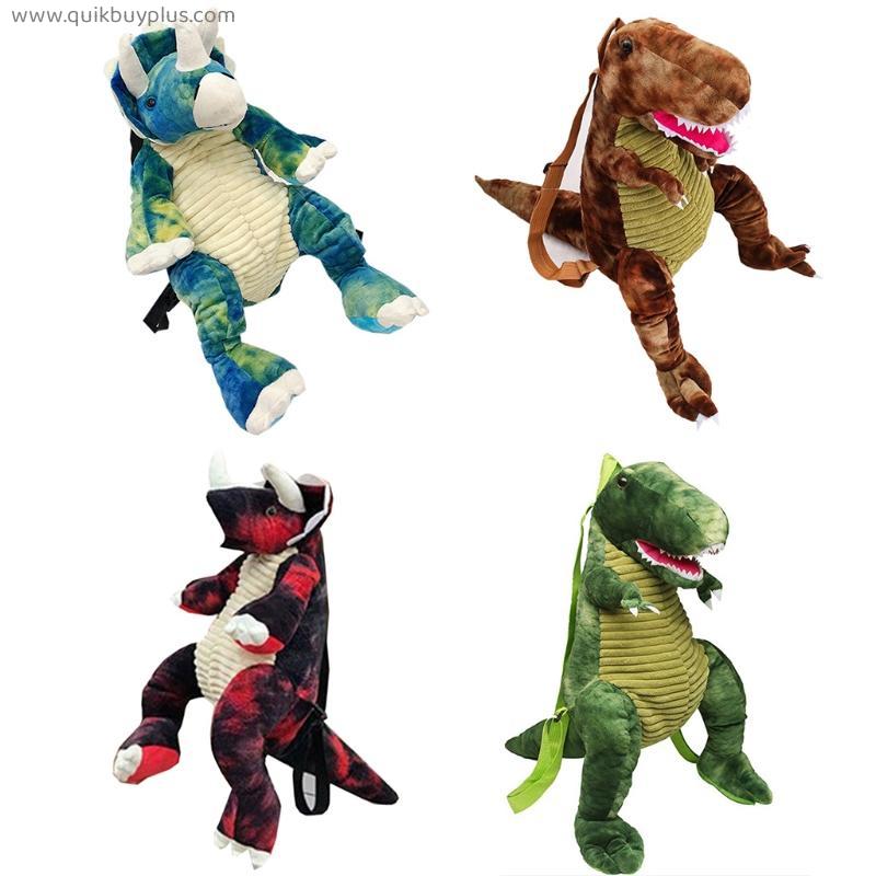 Creative 3D Dinosaur Children Backpacks Animal Cartoon Kids Travel School Bag