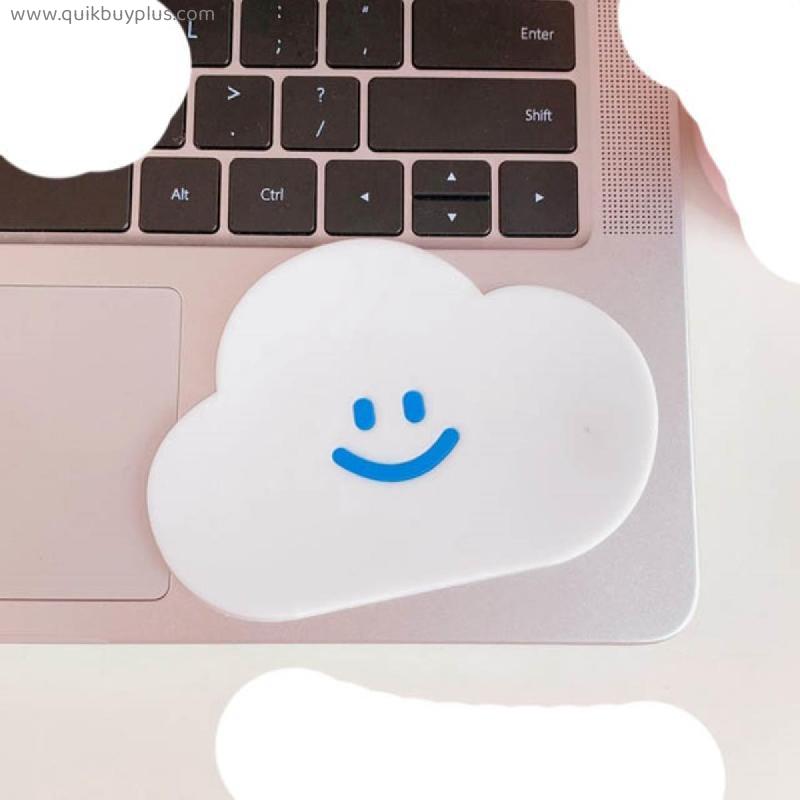 Creative Cloud Shaped Coaster Heat Insulation Cup Pad Cute Placemat Non-slip Silicone Coasters Desktop Decor Cup Mats posavasos