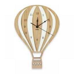 Creative Hot Air Balloon Silent Wall Clock Simple Design Table Watch for Home Bedroom Livingroom Dormitory Desktop Decorations