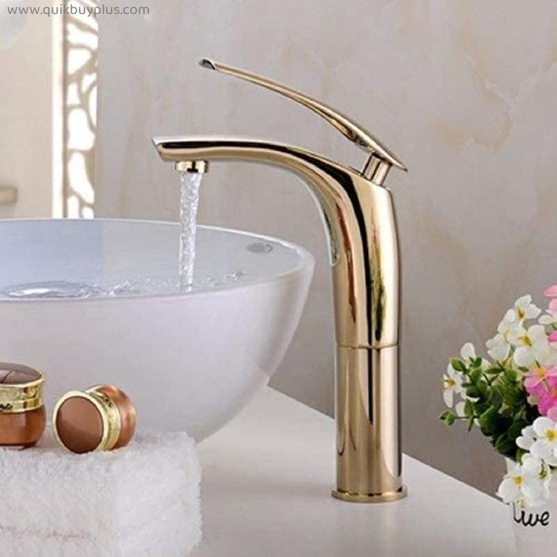 Creative Hot And Cold Nordic Basin Full Copper Faucet Laundry Basin Basin Faucets Single Hole Basin Mixer Tap Bathroom Sink Faucet Brass Solid Kitchen Sink Taps