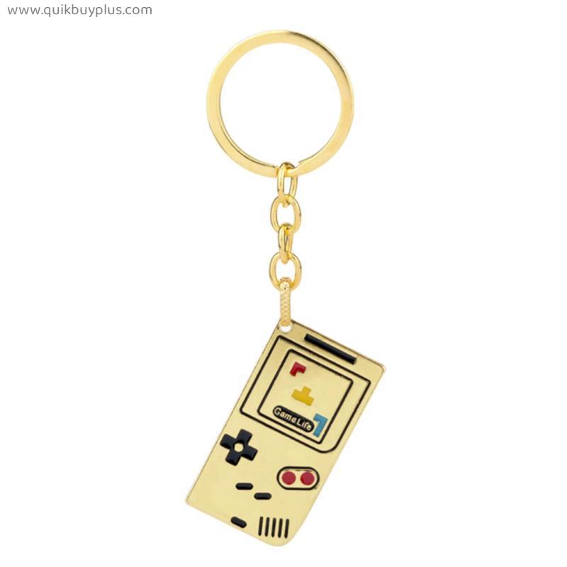 Creative Video Game Handle Keychain Creative Joystick Model Key Chain Key Ring For Boyfriend Men Key Holder Trinket Gift
