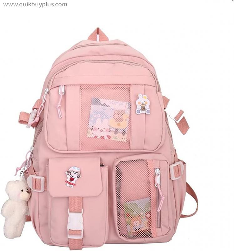 Cute Backpack Kawaii School Supplies Laptop Bookbag, Back to School and Off to College Accessories
