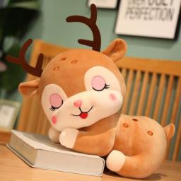 Cute dreamy deer plush plush toy plush cartoon animal deer doll sleep pillow birthday gift