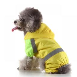 Cute Rabbit Duck Pet Dog Hooded Raincoat Waterproof Frog Shark Dog Clothing For Small Dogs Outdoor Puppy Camouflage Raincoats