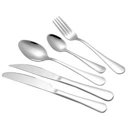 Cutlery Knives Forks Kitchen Dinnerware Set Stainless Steel