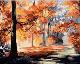 DCPPCPD Paint by Numbers Kits for Kids & Adults,Autumn Landscape Big Tree Plant,DIY Canvas Painting by Numbers Acrylic Painting Kits Arts Craft for Home Wall Decor,DIY Frame