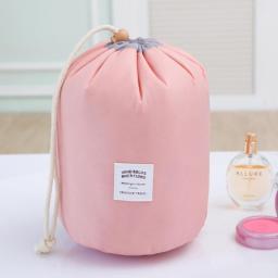 DIHFXX Women Lazy Drawstring Cosmetic Bag Fashion Travel Makeup Bag Organizer Make Up Case Storage Pouch Toiletry Beauty Kit