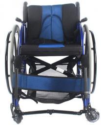 DSHUJC Sports And Leisure Wheelchair, Lightweight Folding Self Propel Wheelchairs, Transport Chairs For Outdoor Sports, Portable Wheelchairs With Shock Absorbers