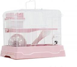 Deluxe Hamster And Gerbil Cage Large Hamster Cage Gerbil Haven Habitat Portable,Small Animal Castle Cage 3 Colors