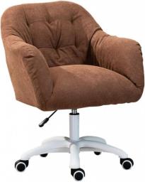 Desk Chair Executive Office Chair 360° Swivel Chair Rolling Computer Office Chair Velvet Fabric,Padded Seat Cushion, Ergonomic Backrest with Wheels and Lift for Home Office