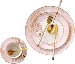 Dinnerware sets dish set dishes set for 4 dinner plates dinner set kitchen plates and bowls set porcelain dinnerware set bone china dinnerware set plate and bowl sets