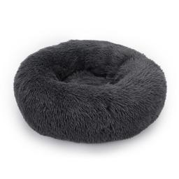 Dog Bed Donut Basket Calming Cat Beds Pet Kennel House Soft Fluffy Cushion Sleeping Bag Mat for Large Dogs