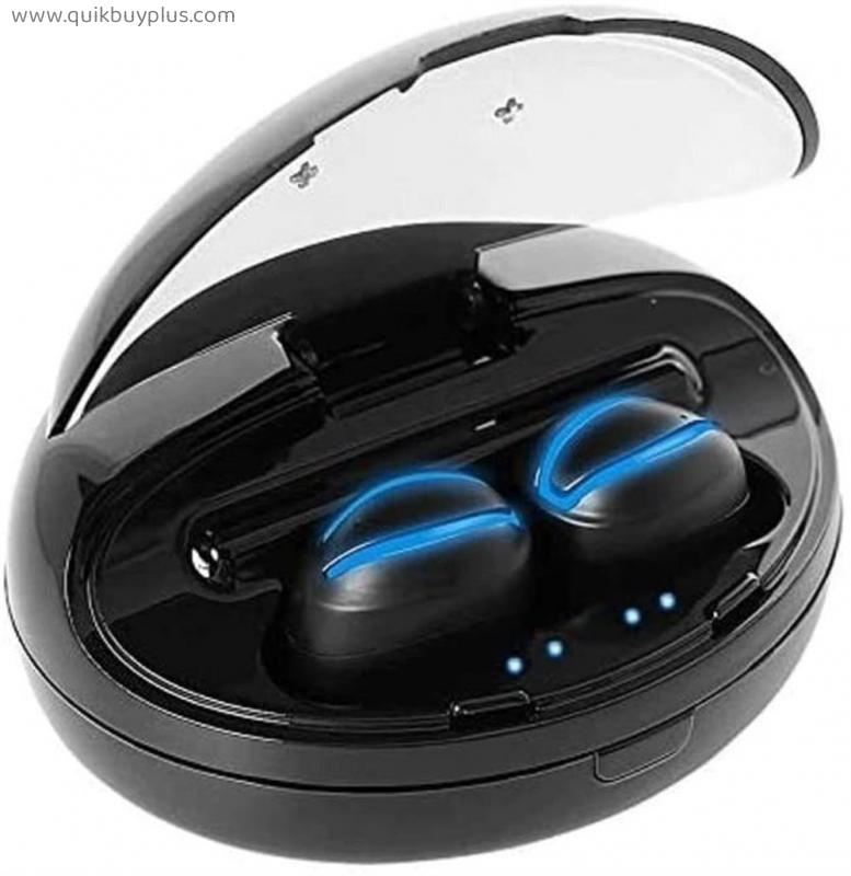 Earbuds Bluetooth Headphones Touch Control with Wireless Charging Case Waterproof Stereo Earphones in-Ear Built-in Mic Headset Premium Deep Bass for Sport