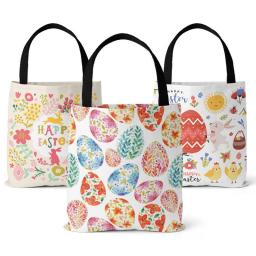 Easter Egg HandbagStudent HandbagsShopping BagsCrossbody BagsCotton Canvas BagsCrossbody Canvas Tote Bags