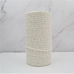 Eco-friendly 500 G/lot Raffia Straw Rope for Hand Crocheting Bag Fancy Yarn for Diy Handmade Summer Hat Bags Diy Sewing Material