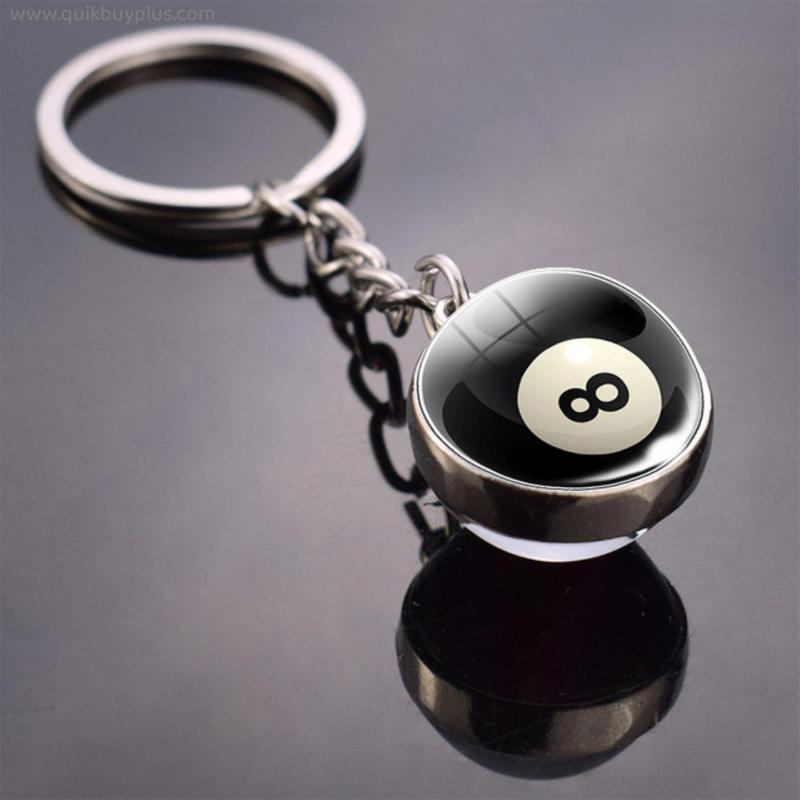 Fashion Leather Volleyball Keychain Mini PVC Volleyball keychain bag  car keychain Ball Key toy Holder Ring For Men Women