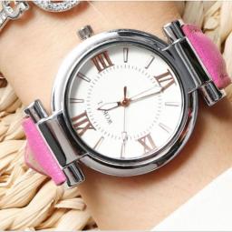 Fashion Casual Women Watch With Quartz Belt Style Roman Dial Women Bracelet Clock Girl Wedding Birthday Present