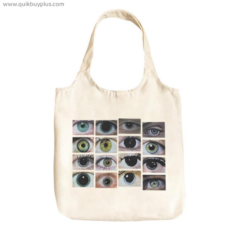 Fashion large capacity shoulder bag shopping bag canvas bag fashion school bag tote bag for men and women