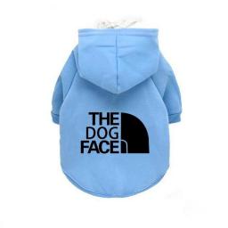 Fashion Pet Dog Hoodies Letter Design Dogs Clothes Coats For Small  Medium Large Dogs Pullover French Bulldog Clothing Cotton