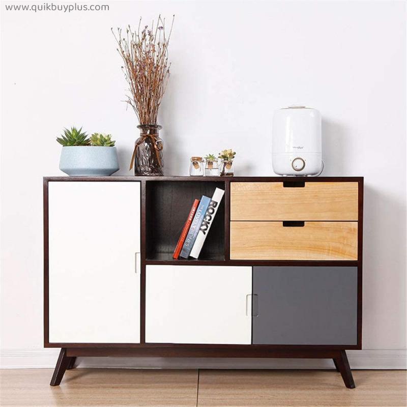 Feixunfan Sideboard Sideboard Buffet Kitchen Storage Cabinet Entryway Cabinet for Home Cupboard Buffet Dining Room for Kithchen Bathroom (Color : A, Size : 120x36x80cm)