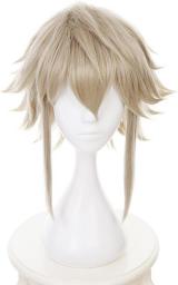 Fire Emblem Fates Corrin Wig Cosplay Costume Men Short Synthetic Hair Wigs + Wig Cap