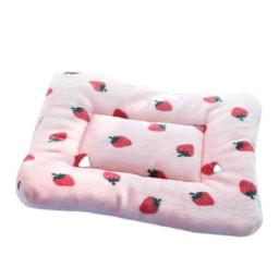 Flannel Pet Dog Bed Dog Sleeping Bed Mat Breathable Warm Pet Beds Cushion For Small Medium Large Dogs Cat Pets Accessories
