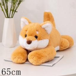 Fluffy Polar Bear/Husky/Shiba Inu/Cat Stuffed Plush Toys Soft Forest Animal Plush Pillows Home Decor Kawaii Kids Girls Gift