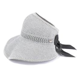 Foldable Summer New Women's Sun Hat Bucket cap Bowknot Flowers Ribbon Flat Top Soft Straw Hat Beach Caps Hats For Women