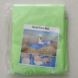 Folding Beach Mat Magic Sand Free Mat Beach Towel Blanket Outdoor Travel Self-driving Picnic Mat Mattress Camping Mat Pad Hiking