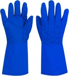 GUOJINE Cryogenic Gloves Waterproof Liquid Nitrogen Protectiove Gloves Cold Storage Frozen Working Gloves (Size : M39cm)