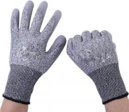 GUOJINE WORK GLOVES 1 Pairs, Knit Wrist Cuff, MultipurposeIndustrial Gloves, Slip Resistant All Purpose Ideal For Auto Repair (Medium)