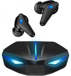 Gaming Headset Wireless Bluetooth Earphones Earbuds Super Bass with LED Light Low Latency Sound Positioning for Smart Phones