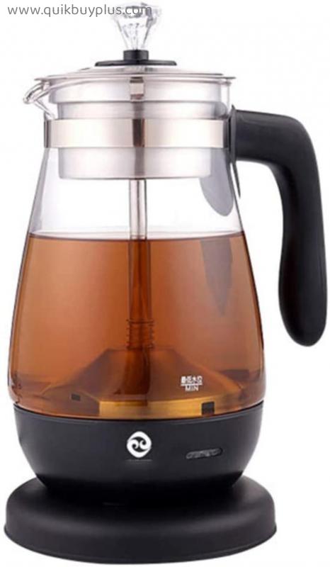 Glass Electric Kettle, Eco Kettle No Bpa Cordless Hot Water Boiler with Stainless Steel Inner Lid; Bottom, Quick Boiling Auto Off; Anti-Dry Burn, Electric Glass Kettle 0.8L 600W