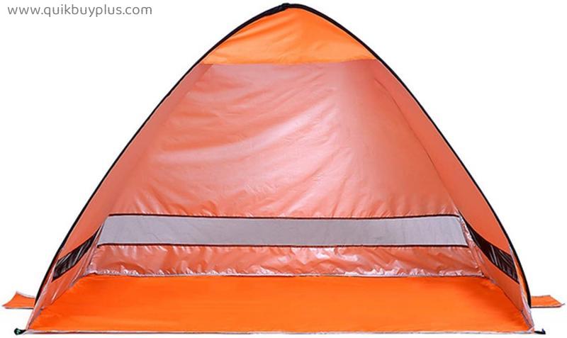 HAHFKJ Camping Tent Instant Pop Up Beach Tent Lightweight Uv Protection Sun Shelter Tent Sunshade Canopy Camping Equipment (Color : B)